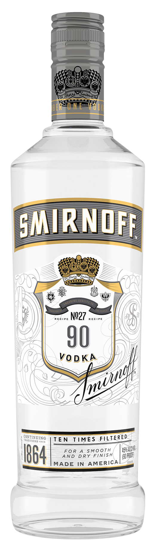 Smirnoff No. 27 Silver Vodka