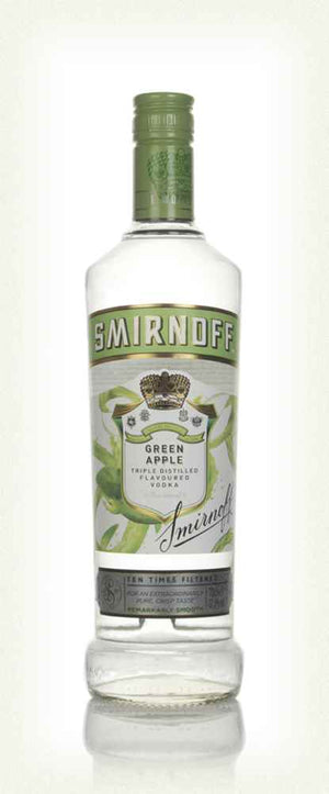 Smirnoff Green Apple Flavoured Vodka | 700ML at CaskCartel.com