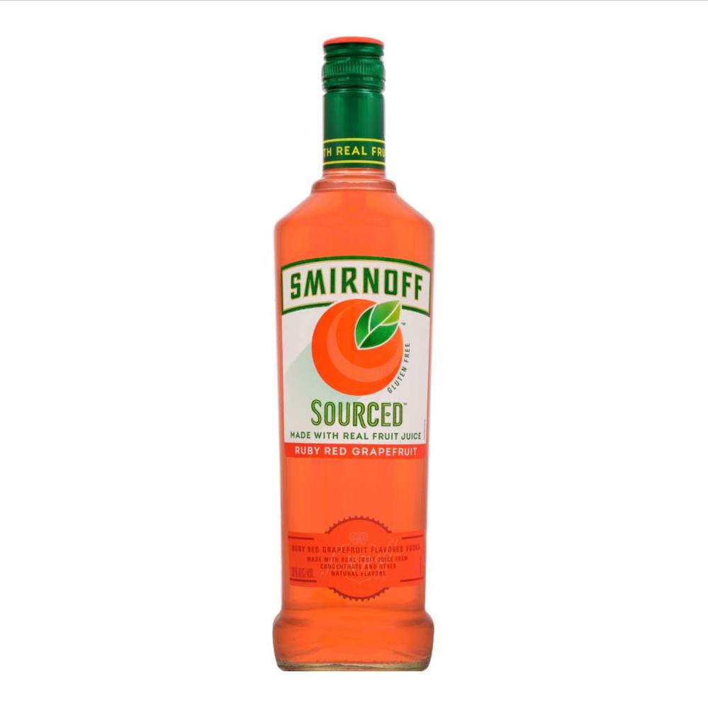 Smirnoff Sourced Ruby Red Grapefruit Vodka - CaskCartel.com
