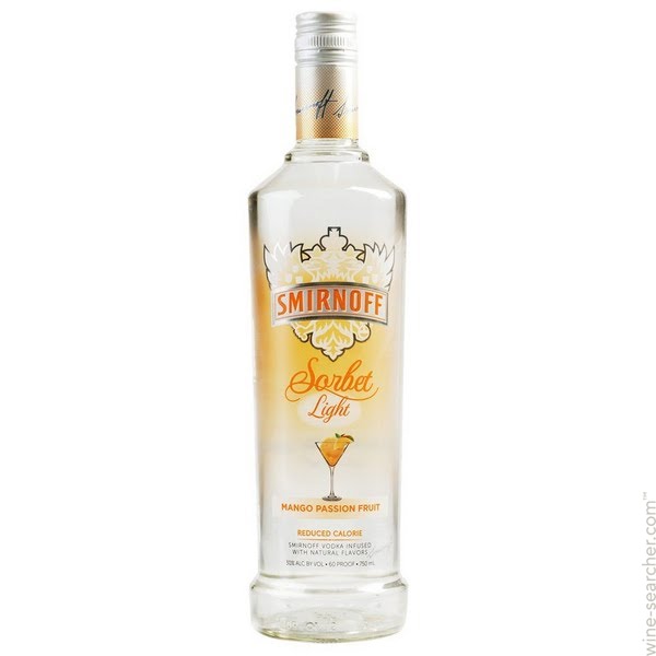 Smirnoff Sorbet Light Mango Passionfruit Vodka