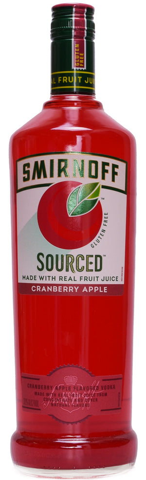 Smirnoff Sourced Cranberry Apple Vodka - CaskCartel.com