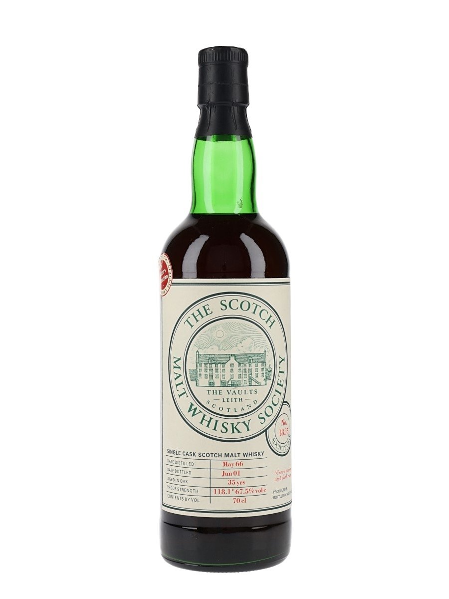 SMWS 18.15 (Inchgower) 1966 35 Year Old Sherry Cask Speyside Single Malt Scotch Whisky | 700ML at CaskCartel.com