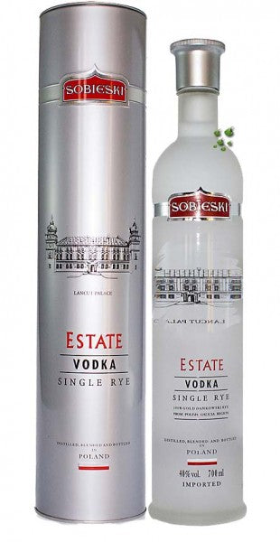 Sobieski Estate Single Rye Vodka