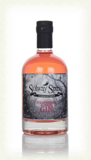 Solway Strawberries & Cream Flavoured Gin | 700ML at CaskCartel.com