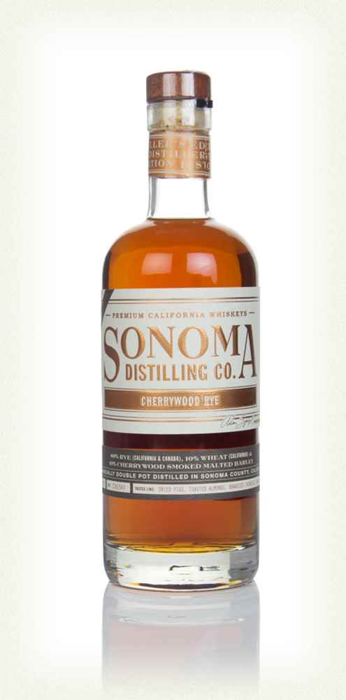 Sonoma Distilling Co. Cherrywood Rye Whiskey | 700ML