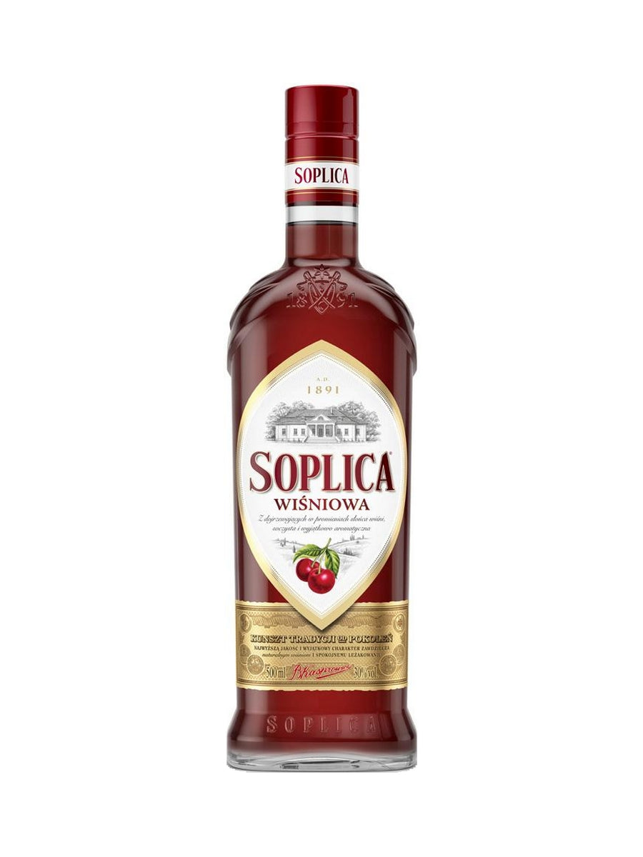 Wódka Smakowa Wisniowa 500ml 38% BUY] Nalewka Soplica Wisniowa Liqueur | 500ML at CaskCartel.com