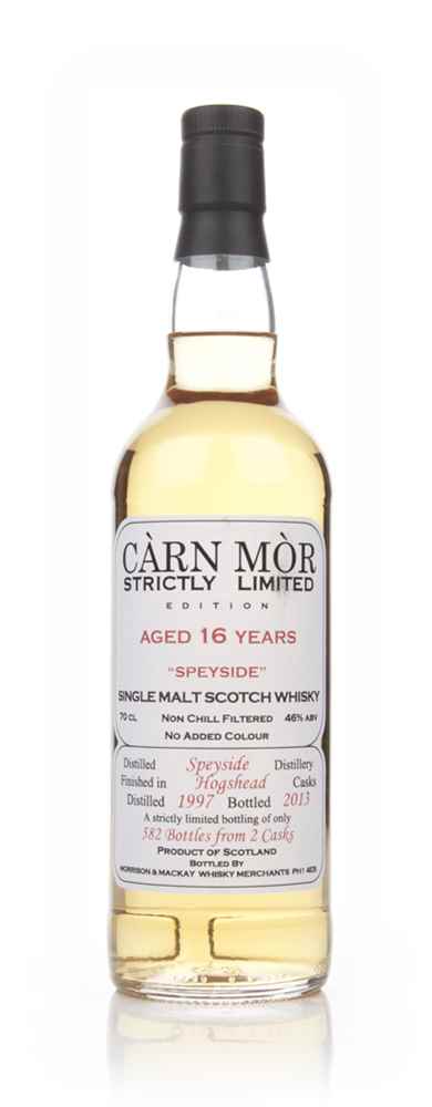 Speyside 16 Year Old 1997 - Strictly Limited (Càrn Mòr) Scotch Whisky | 700ML at CaskCartel.com