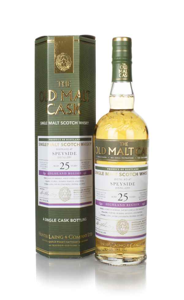 Speyside 25 Year Old 1995 (cask 18698) - Old Malt Cask (Hunter Laing) Whisky | 700ML