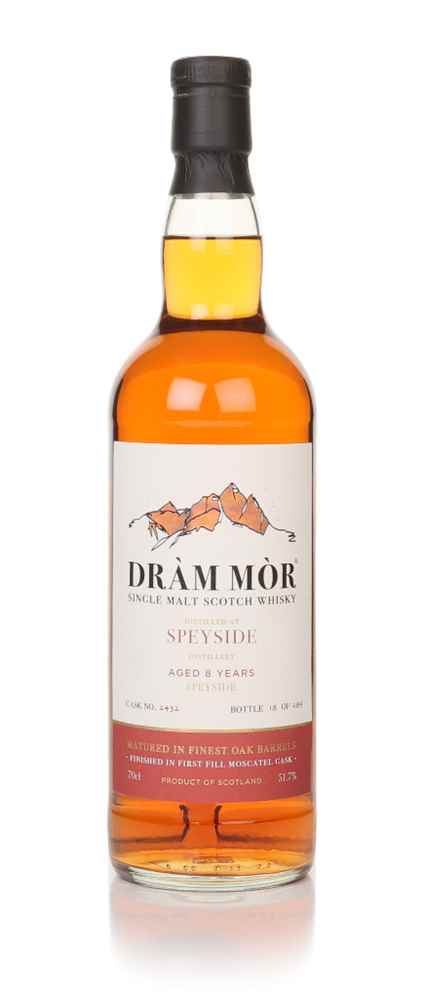 Speyside 8 Year Old (Cask 2432) - Dram Mor Scotch Whisky | 700ML