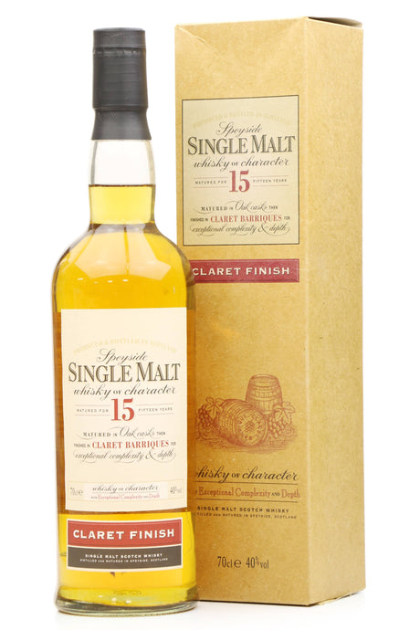 Undisclosed Speyside Claret Finish Speyside Single Malt 15 Year Old Whisky | 700ML at CaskCartel.com