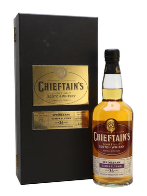 Springbank 1969 36 Year Old Chieftain's Campbeltown Single Malt Scotch Whisky | 700ML at CaskCartel.com