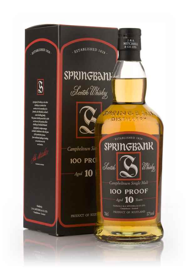 Springbank 10 Year Old 100 Proof Scotch Whisky | 700ML