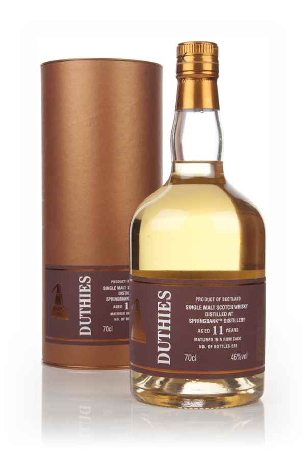 Springbank 11 Year Old - Duthies (WM Cadenhead) Scotch Whisky | 700ML at CaskCartel.com