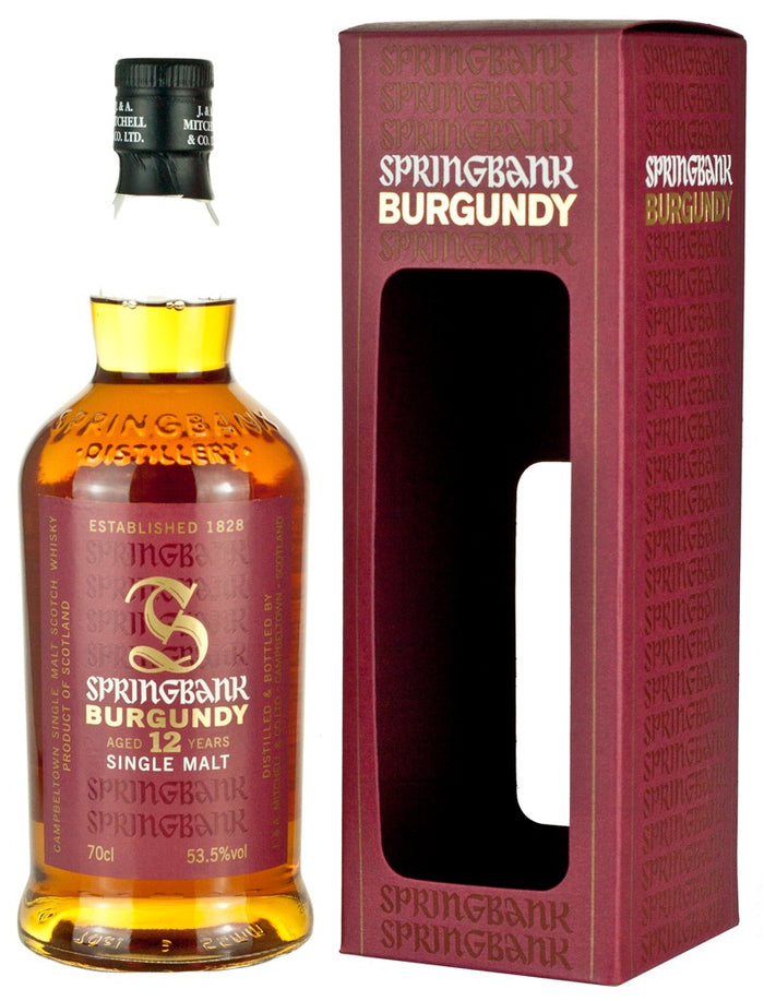 Springbank 12 Year Old Burgundy Single Malt Whisky
