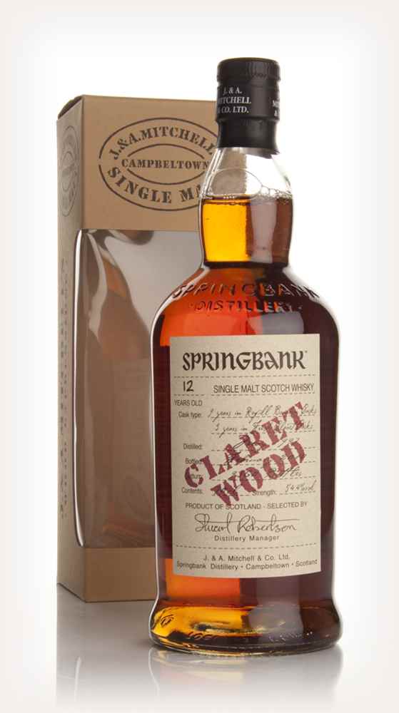 Springbank 12 Year Old Claret Wood Single Malt Scotch Whisky | 700ML at CaskCartel.com