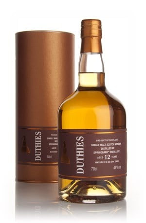 Springbank 12 Year Old - Duthies (WM Cadenhead) Scotch Whisky | 700ML at CaskCartel.com