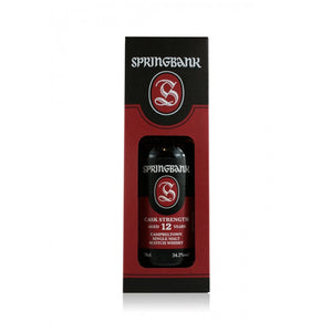 Springbank 12 Year Old Cask Strength Bottled 2019 Single Malt Scotch Whisky - CaskCartel.com