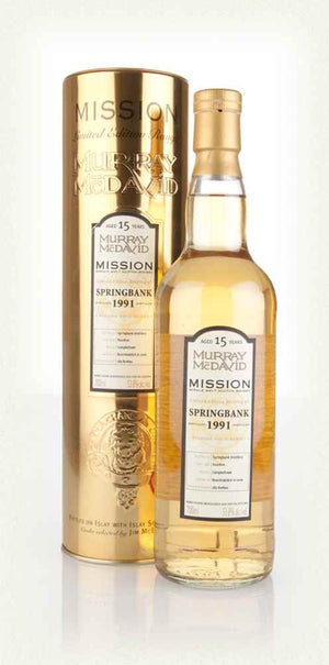 Springbank 15 Year Old 1991 - Mission Gold (Murray McDavid) Single Malt Whiskey | 700ML at CaskCartel.com