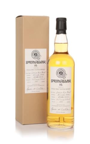 Springbank 15 Year Old 2000 (Springbank Society) Scotch Whisky | 700ML at CaskCartel.com