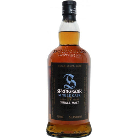 Springbank 17 Year Old Cask Strength Single Barrel Single Malt Scotch Whisky at CaskCartel.com
