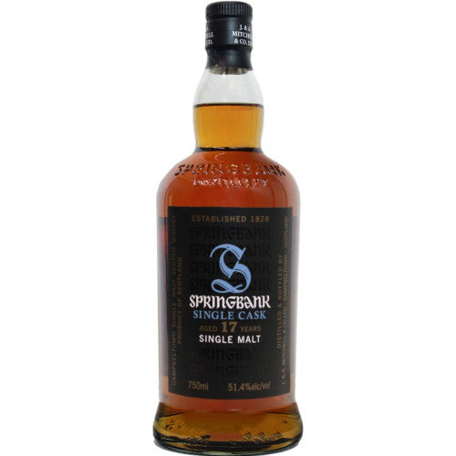 Springbank 17 Year Old Cask Strength Single Barrel Single Malt Scotch Whisky at CaskCartel.com
