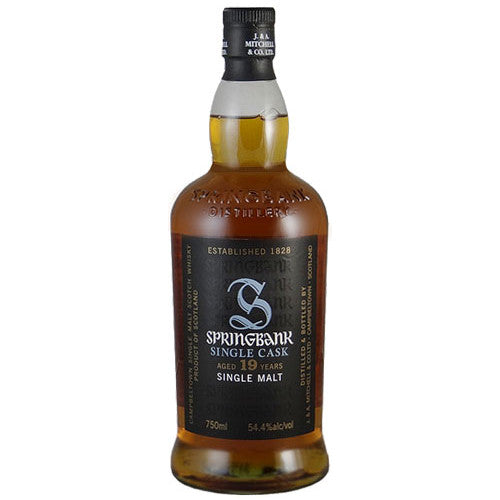 Springbank 19 Year Old Single Cask (Cask Strength) Single Malt Scotch Whisky