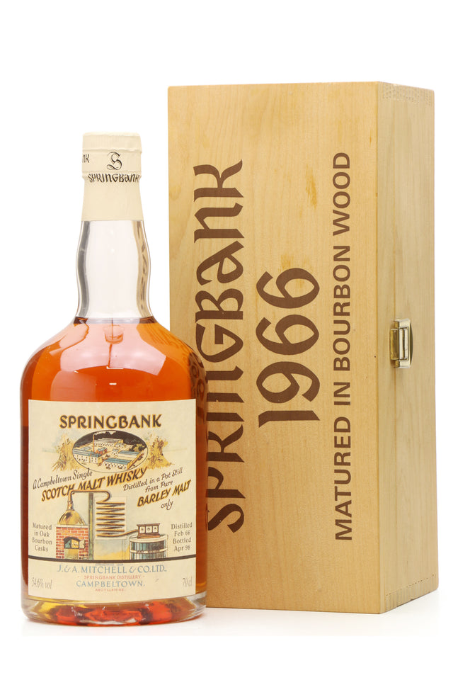 Springbank 1966 Local Barley Bourbon Cask (Bottled 1998) (Proof 108.4) Scotch Whisky | 700ML at CaskCartel.com