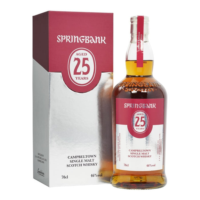 Springbank 25 Year Old Single Malt Scotch Whisky