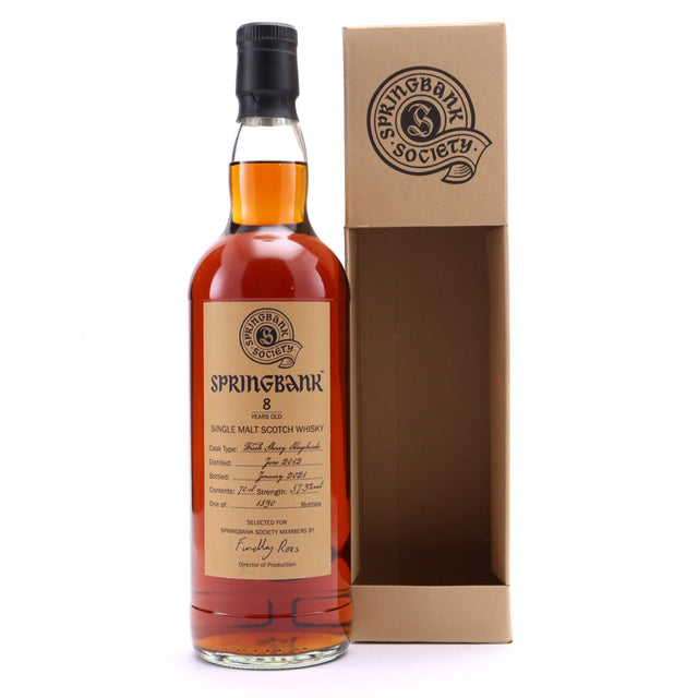 Springbank 8 Year Old Society Bottling 2012 at CaskCartel.com