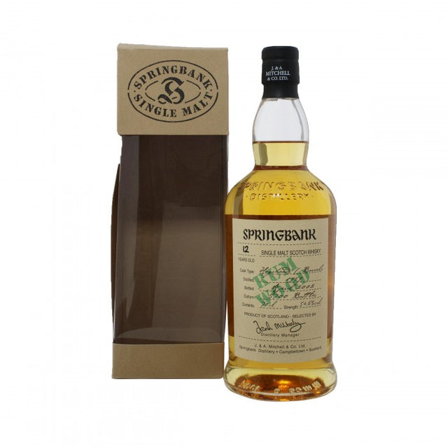 Springbank 1989 12 Year Old Rum Wood Single Malt Scotch Whisky - CaskCartel.com