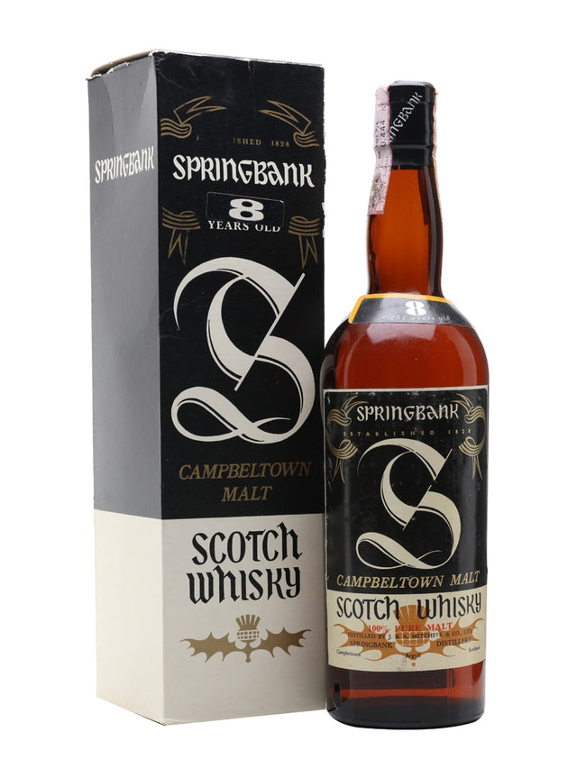 Springbank 8 Year Old Bot.1970s Campbeltown Single Malt Scotch Whisky | 700ML at CaskCartel.com