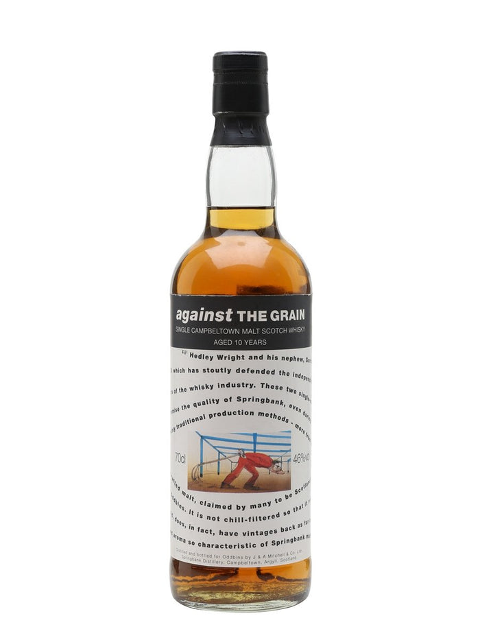 Springbank 10 Year Old Against The Grain Oddbins Campbeltown Single Malt Scotch Whisky | 700ML