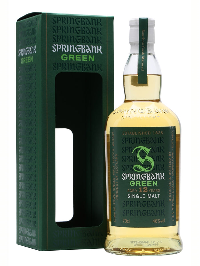 Springbank Green 12 Year Old Single Malt Scotch Whisky