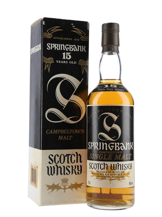 Springbank 15 Year Old (Bottled 1970s/80s) Scotch Whisky at CaskCartel.com