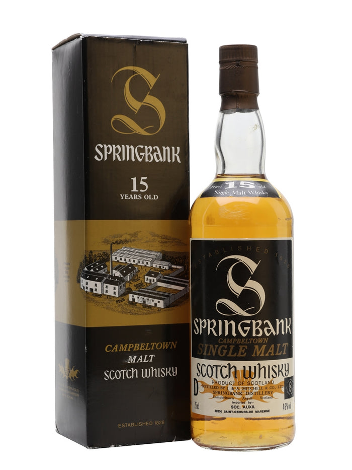 Springbank 15 Year Old Bot.1980s Campbeltown Single Malt Scotch Whisky | 700ML