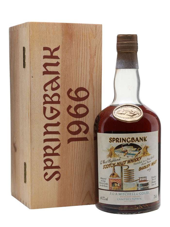 Springbank 1966 West Highland Malt Cask #442 Campbeltown Single Malt Scotch Whisky