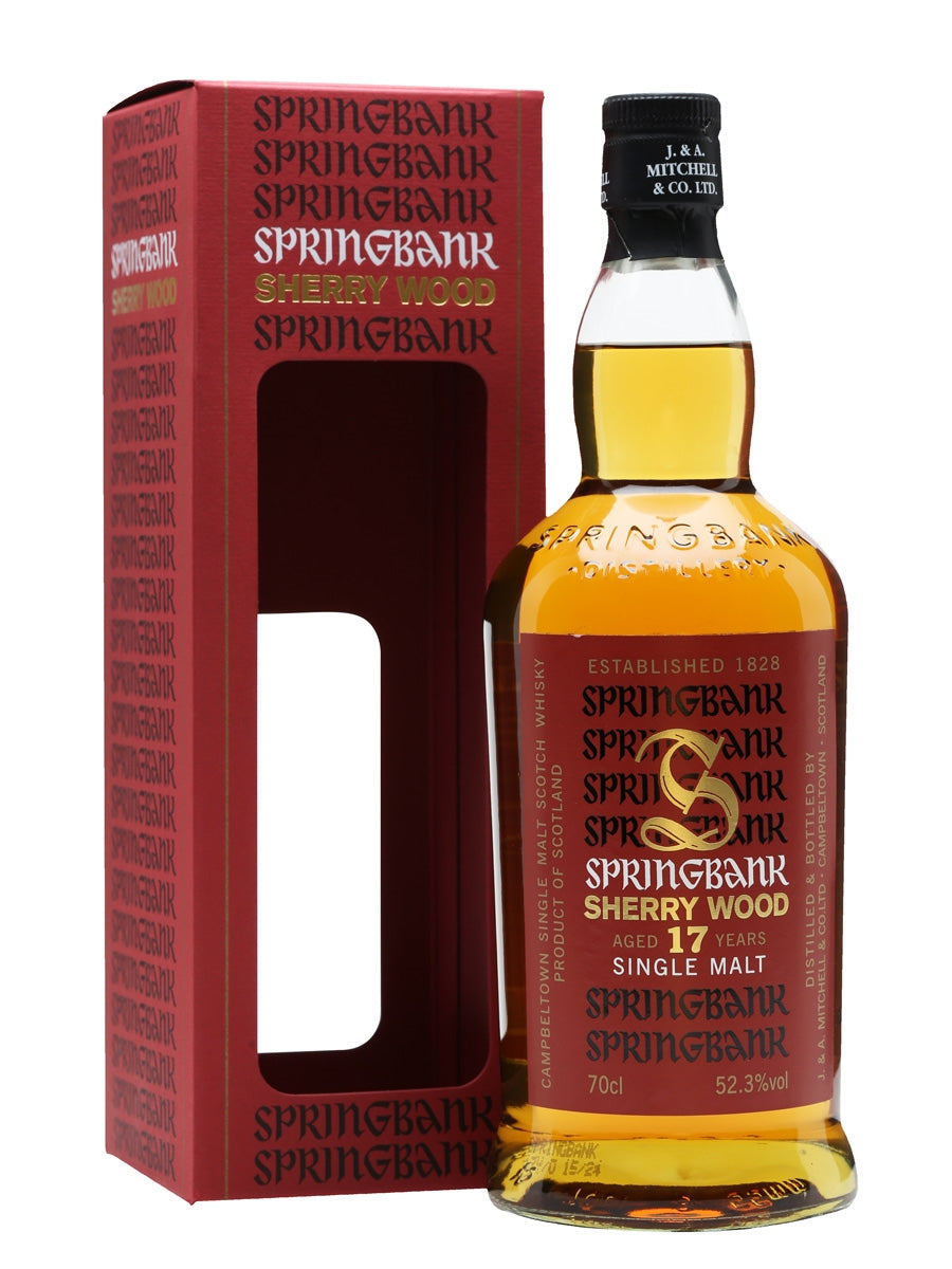 Springbank 17年 700ml BUY] Springbank Sherry Wood 17 Year Old Single Malt Scotch Whisky