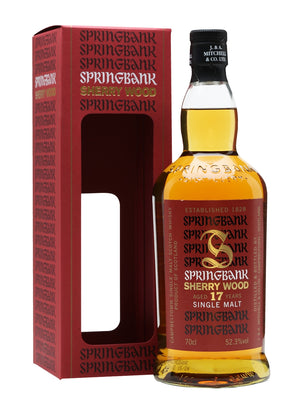 Springbank Sherry Wood 17 Year Old Single Malt Scotch Whisky - CaskCartel.com