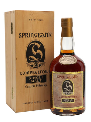 Springbank 30 Year Old Sherry Cask Bot.1990s Campbeltown Single Malt Scotch Whisky | 700ML at CaskCartel.com
