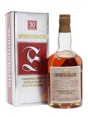 Springbank 30 Year Old Bot.1980s Campbeltown Single Malt Scotch Whisky | 700ML at CaskCartel.com