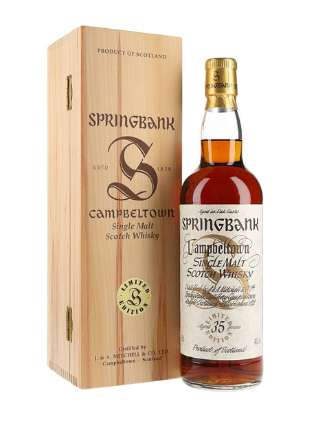 Springbank 35 Year Old Sherry Cask Millennium Series Campbeltown Single Malt Scotch Whisky | 700ML at CaskCartel.com