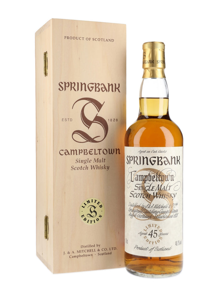 Springbank 45 Year Old Millennium Series Campbeltown Single Malt Scotch Whisky