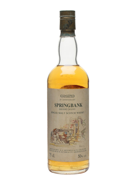 Springbank 1980 (Bottled 1988) Samaroli 20th Anniversary Scotch Whisky at CaskCartel.com