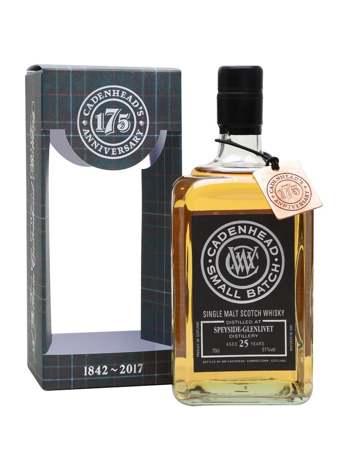 Speyside 1991 25 Year Old Cadenhead's Speyside Single Malt Scotch Whisky | 700ML