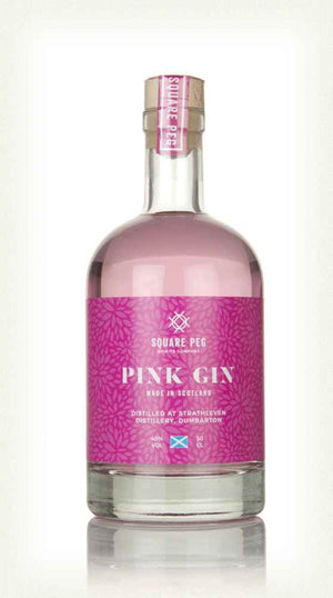 Square Peg Pink Flavoured Gin | 500ML at CaskCartel.com