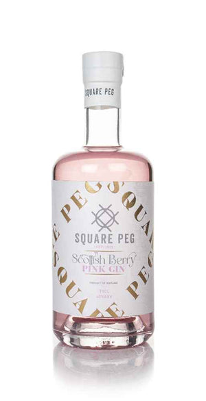 Square Peg Scottish Berry Pink Gin | 700ML at CaskCartel.com