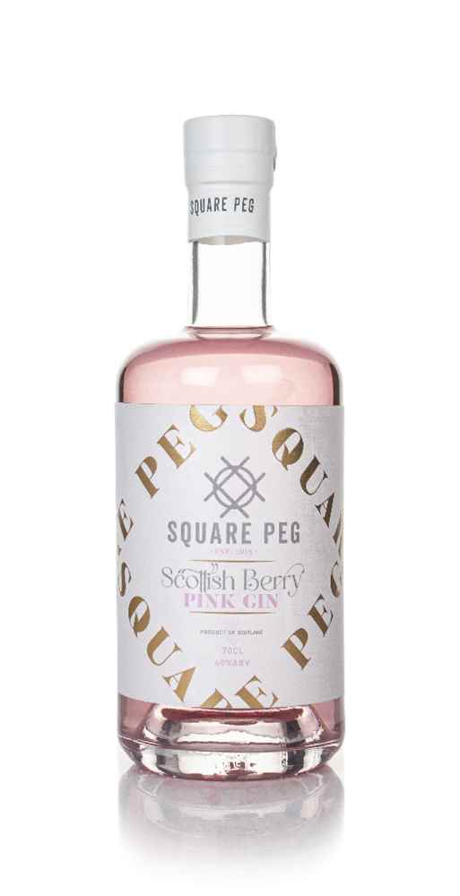 Square Peg Scottish Berry Pink Gin | 700ML
