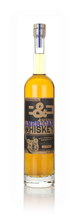 St. George Breaking & Entering American  Whiskey | 700ML at CaskCartel.com