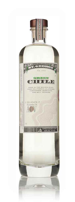 St. George Green Chile Vodka | 700ML at CaskCartel.com