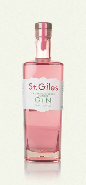 St. Giles Raspberry, Rhubarb & Ginger Flavoured Gin | 700ML at CaskCartel.com